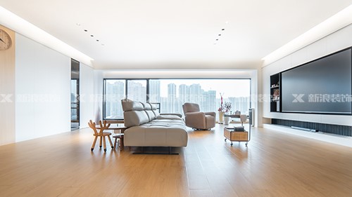 长沙162m²奶油原木只花22W？快来抄作业|长沙全屋整装