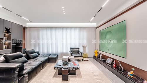星城天地191㎡意式简约，餐厨一体灵动设计|长沙全屋整装