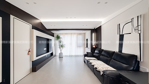 110㎡意式极简 沉稳质感与自然温度的碰撞|长沙全屋整装