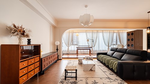 京盛和府130㎡法式复古风|长沙全屋整装