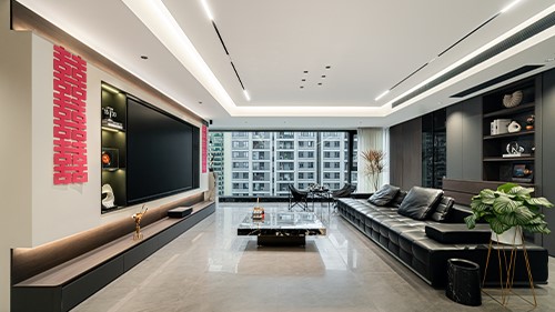 高级感拉满，188㎡意式轻奢感的家好好住|长沙全屋整装